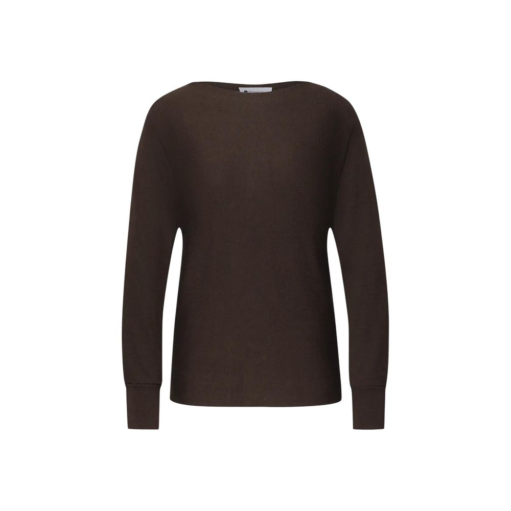 Street One Braunes Sweatshirt aus Viskose