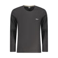 Hugo Boss Schwarzes Baumwoll-T-Shirt für Herren