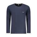 Hugo Boss Blaues Baumwoll-T-Shirt für Herren