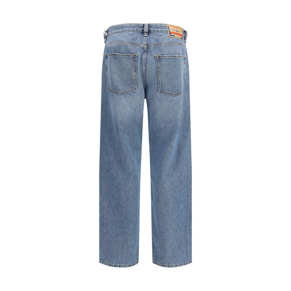 Diesel Blaue Baumwolljeans im Relaxed Fit