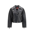 Diesel Schwarze Lederjacke