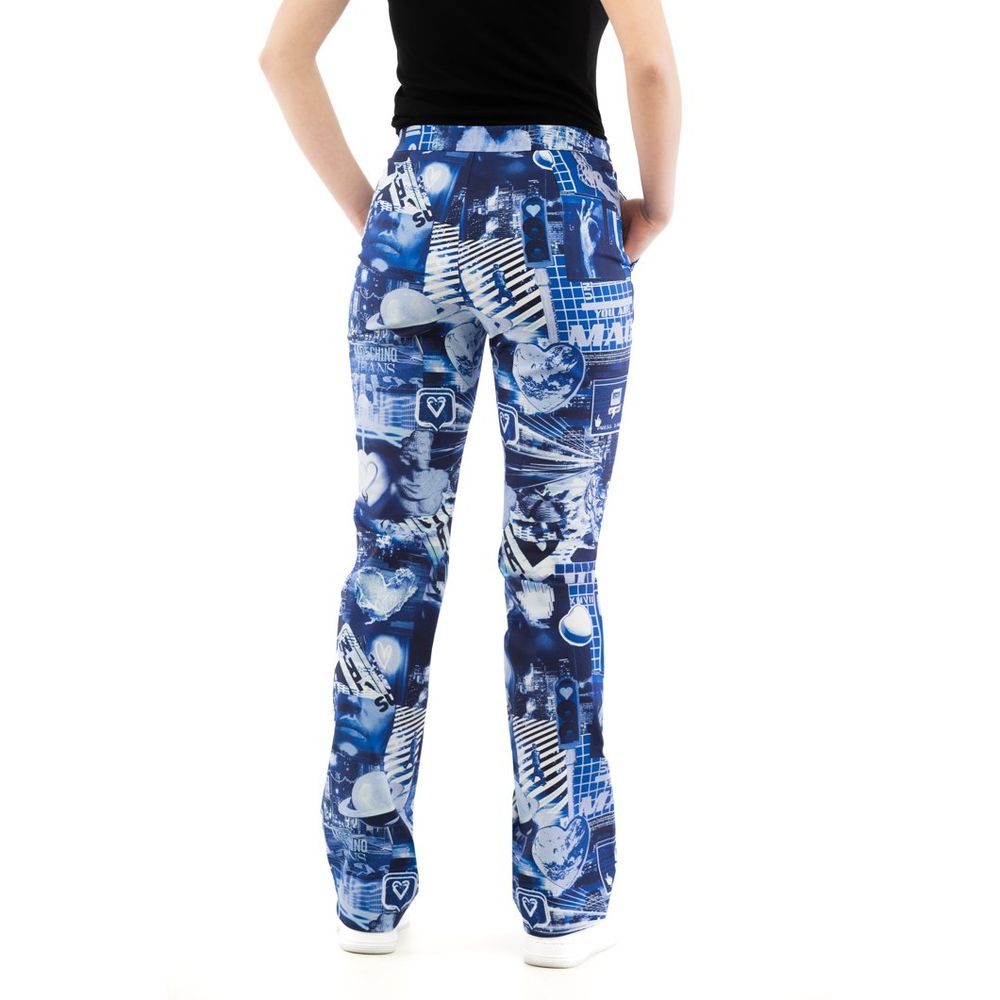 Moschino Mehrfarbige Baumwoll-Freizeithose