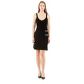 Moschino Schwarzes Viskose-Freizeitkleid