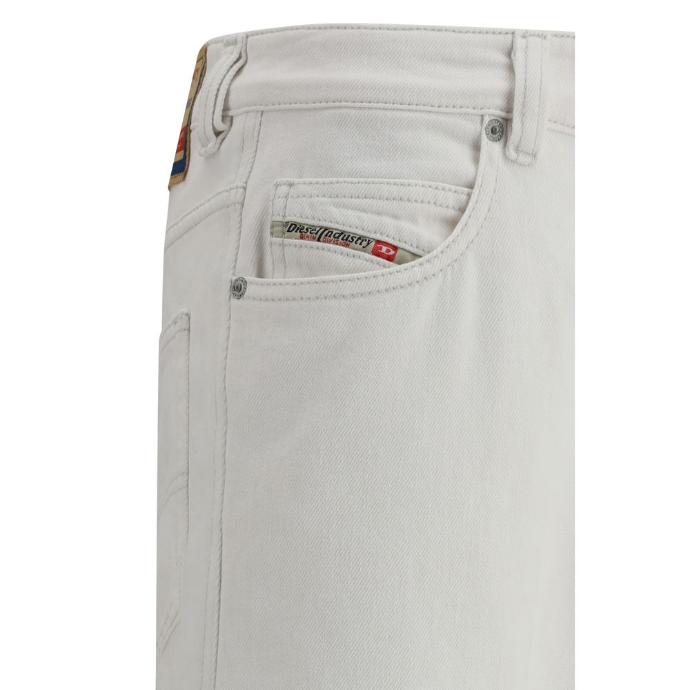 Diesel Weiße Slim Fit Jeans aus Baumwolle