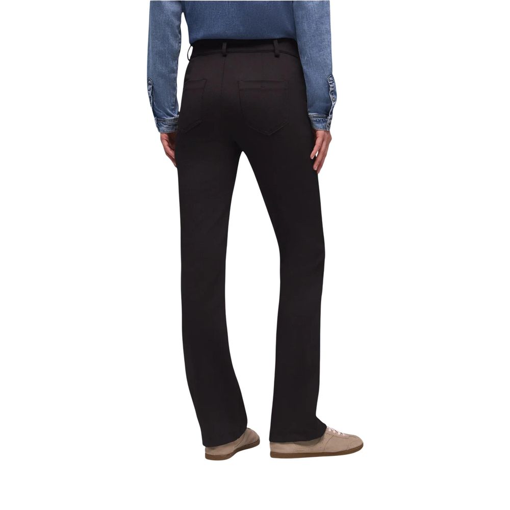 Street One Schwarze Bootcut-Jeans aus Polyamid