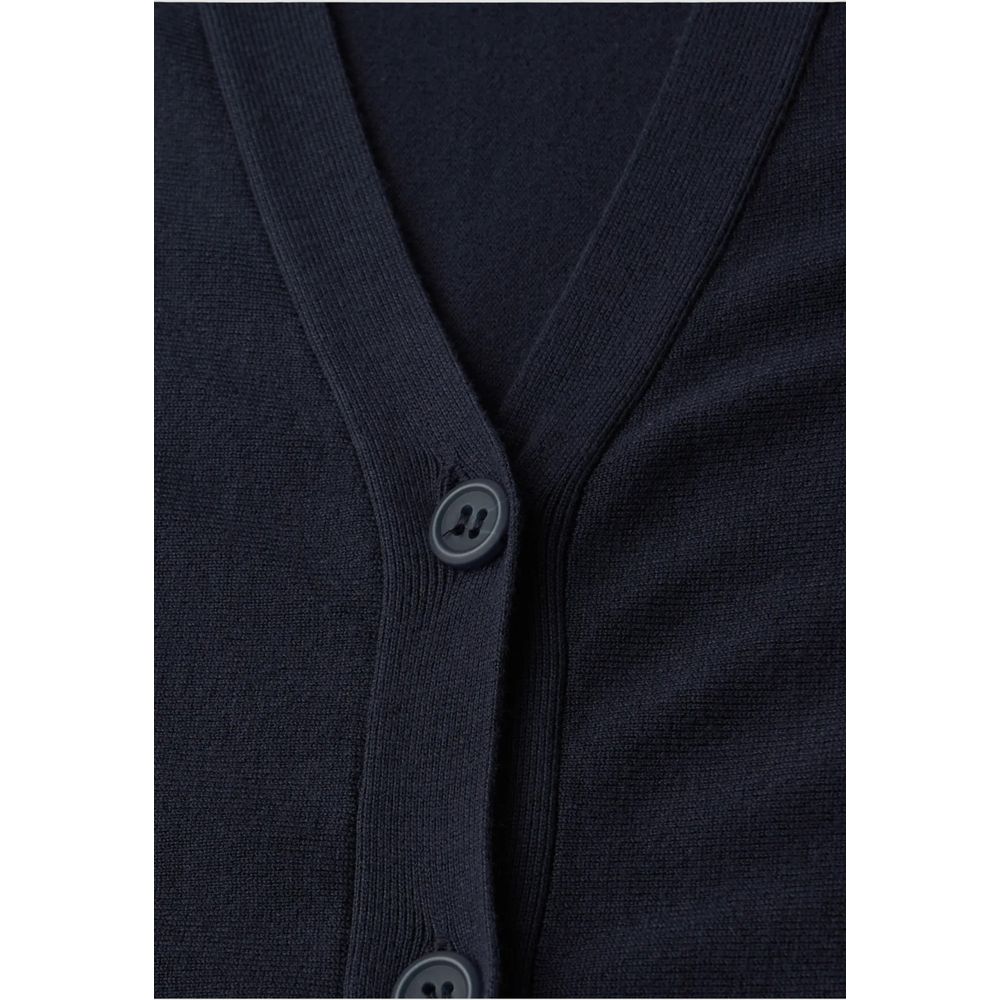 Street One Blauer Cardigan aus Viskose