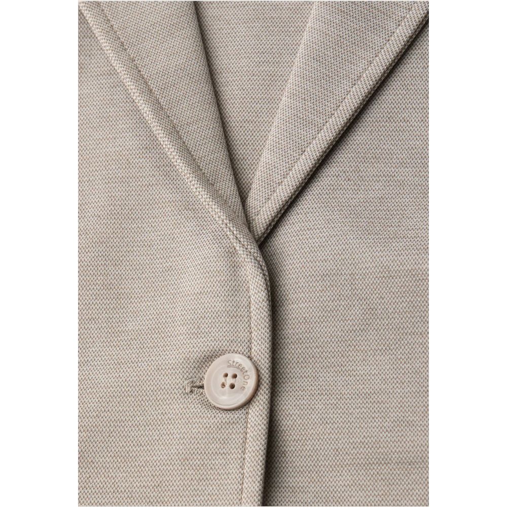 Street One Beige Polyacryl Blazer