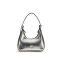 PINKO Schultertasche aus Lammleder Silver Lamb Ovis Aries Aries