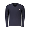 Guess Jeans Blaues Bio-Baumwoll-T-Shirt für Herren