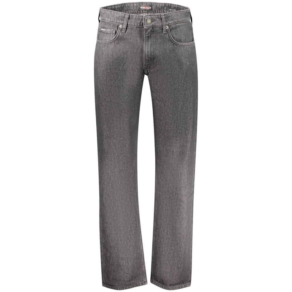 Guess Jeans Nero Baumwoll Herren Jeans