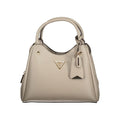 Guess Jeans Grigio Polyurethan Handtasche für Damen