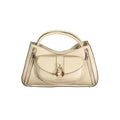 Guess Jeans Damen-Handtasche aus beigem Polyurethan