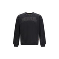 Diesel Schwarzer Baumwoll-Sweatshirt