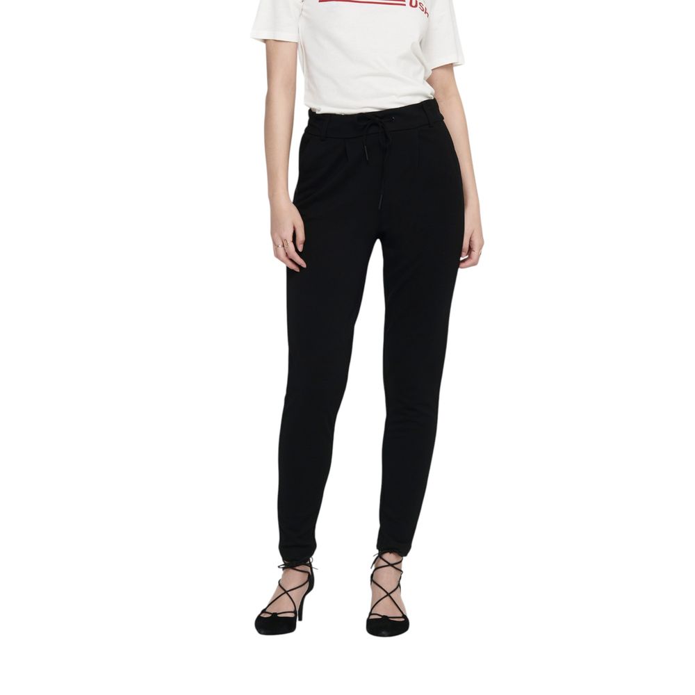 Only Schwarze Freizeithose aus Viskose