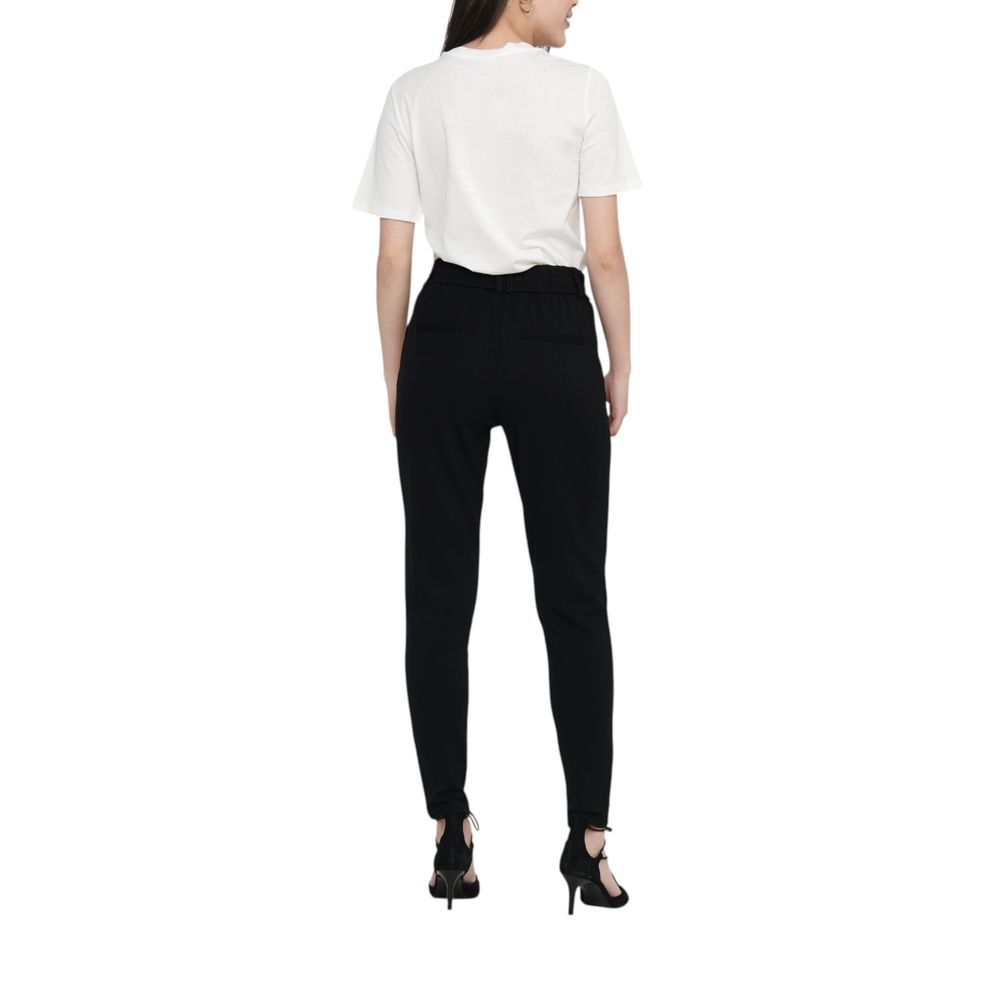 Only Schwarze Freizeithose aus Viskose