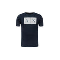 Armani Exchange Blaues Baumwoll-T-Shirt