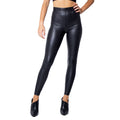 Only Schwarze Leggings aus Polyester