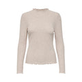 Only Beige Polyester Turtleneck