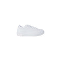 Armani Exchange Weiße Low-Top-Sneaker aus Leder