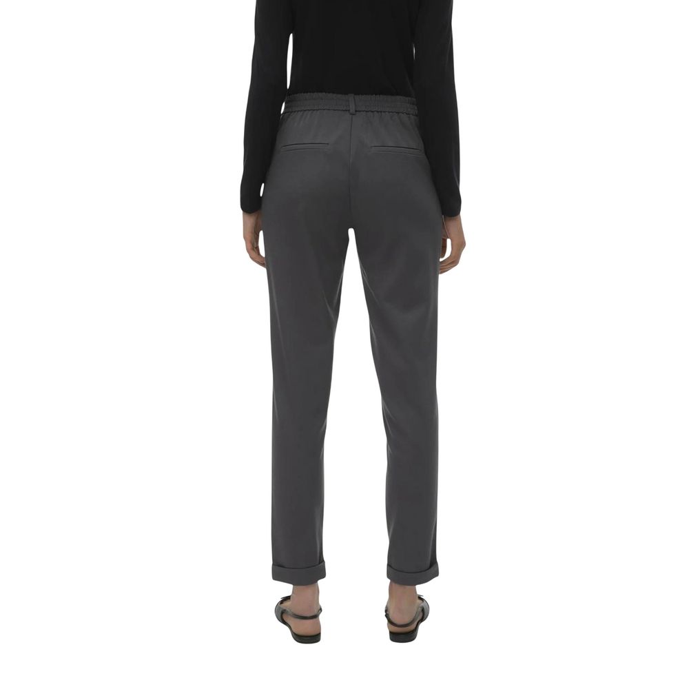 Vero Moda Graue Freizeithose aus Polyester