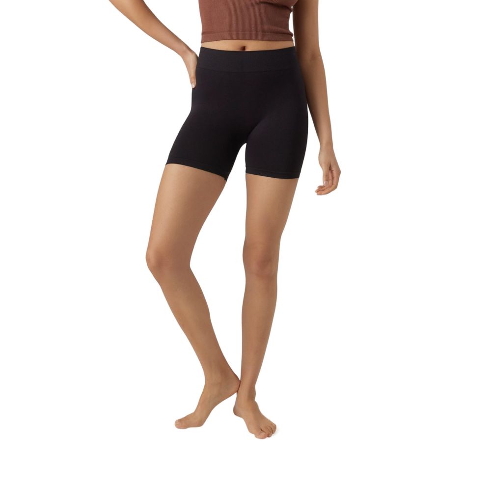 Vero Moda Schwarze Polyamid-Shorts