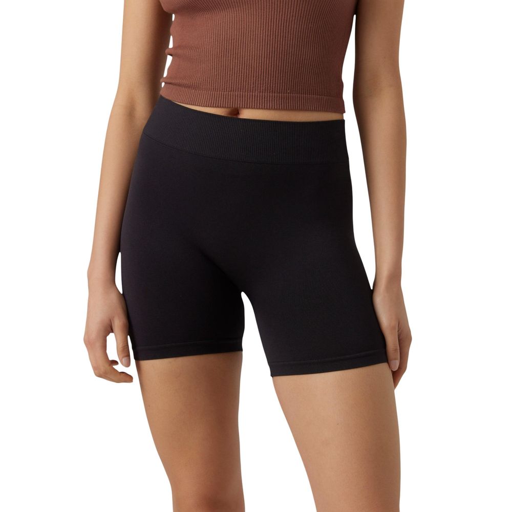 Vero Moda Schwarze Polyamid-Shorts