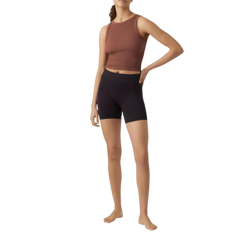 Vero Moda Schwarze Polyamid-Shorts