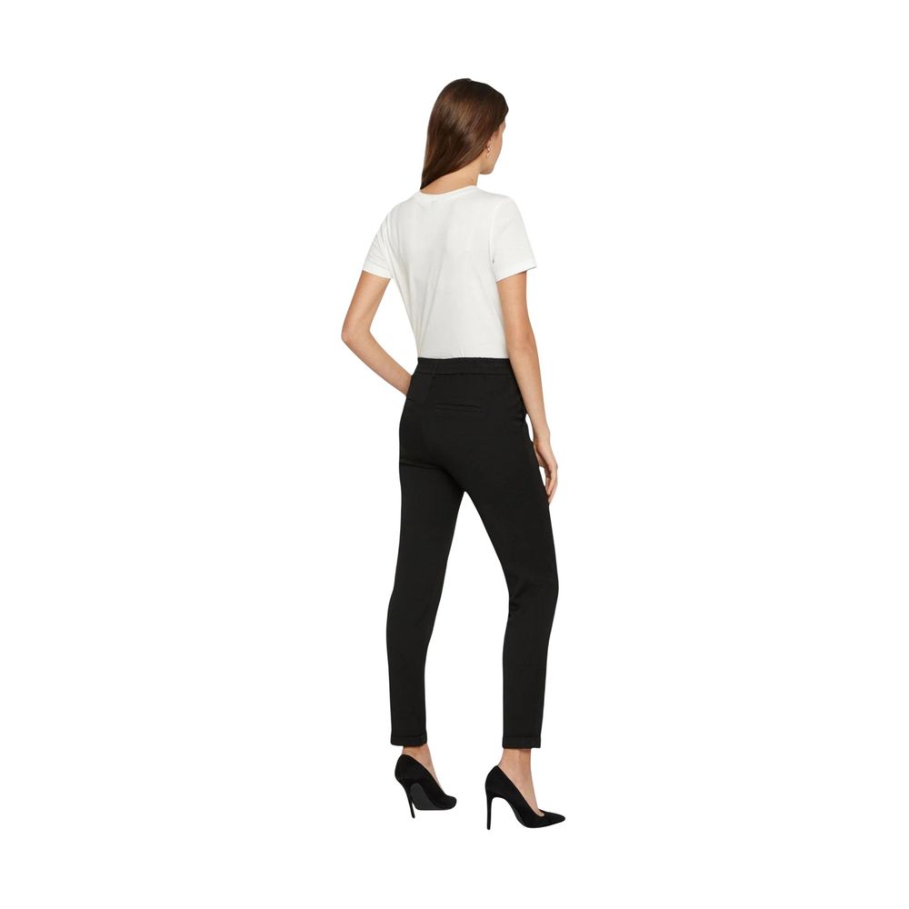 Vero Moda Schwarze Freizeithose aus Polyester