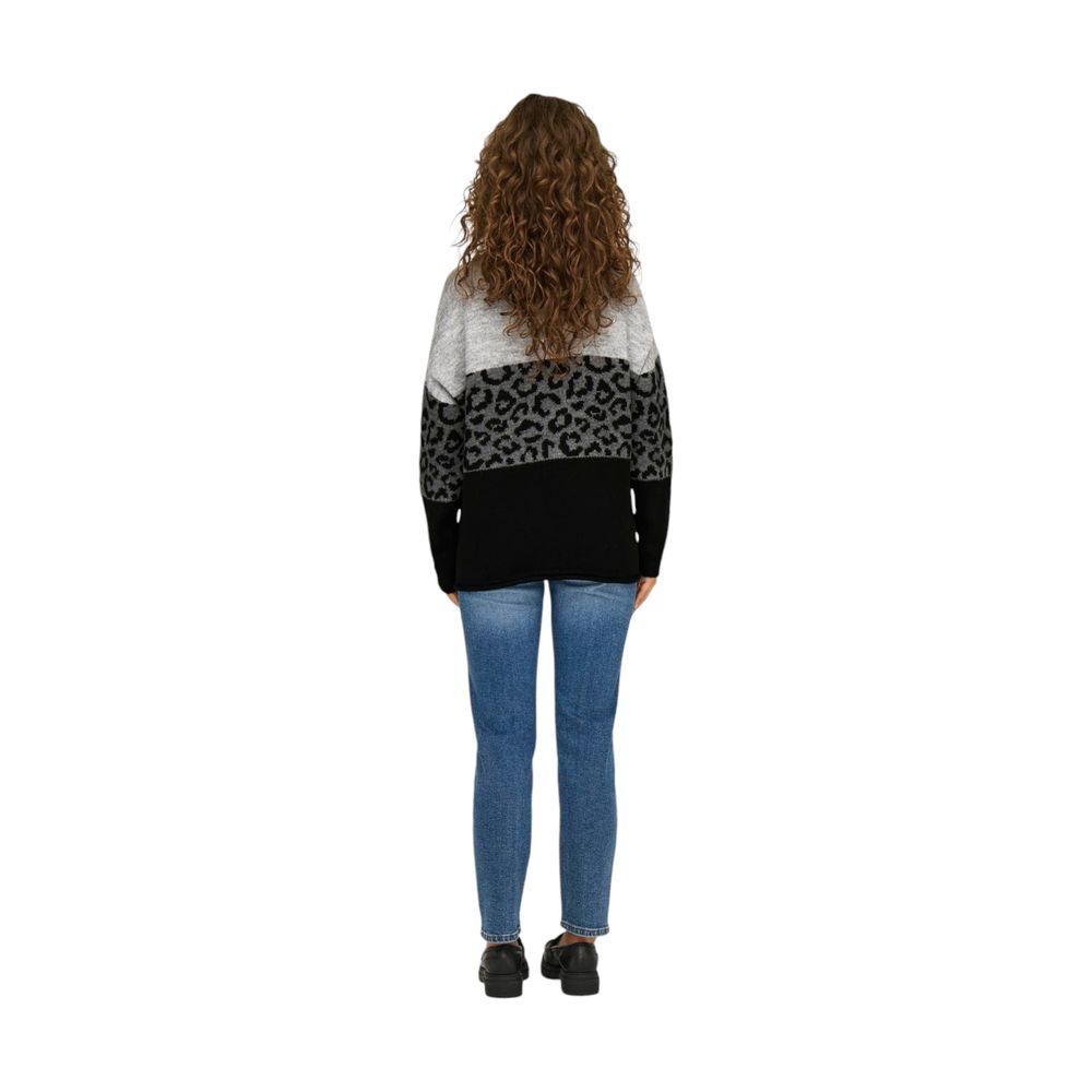 Only Graues Marabou-Sweatshirt