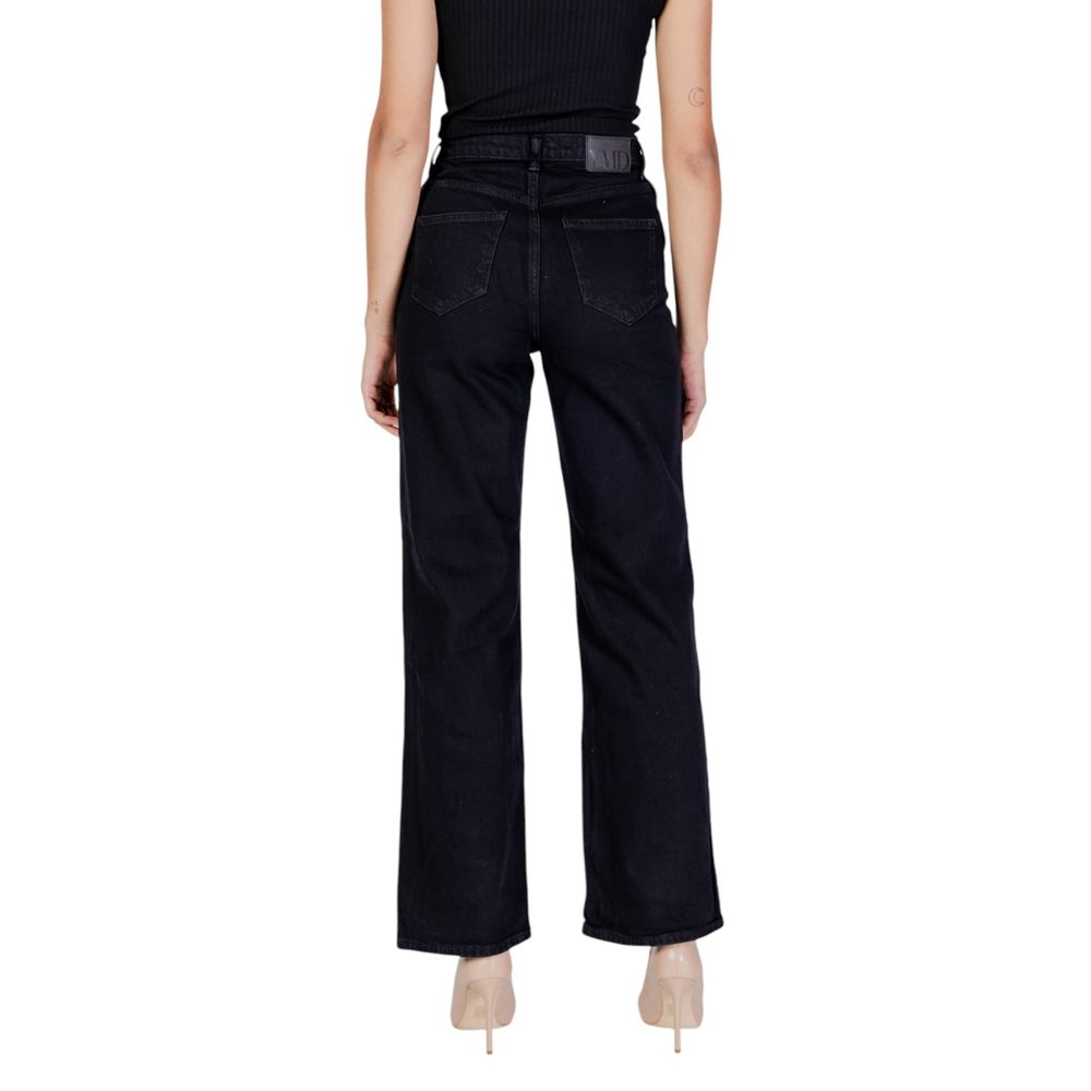 Vero Moda Schwarze Mom Jeans aus Baumwolle