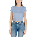 Calvin Klein Jeans Blaues Baumwoll-T-Shirt