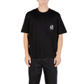 Armani Exchange Schwarzer Baumwoll-Sportswear-Artikel