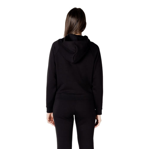 Armani Exchange Schwarzer Hoodie aus Viskose
