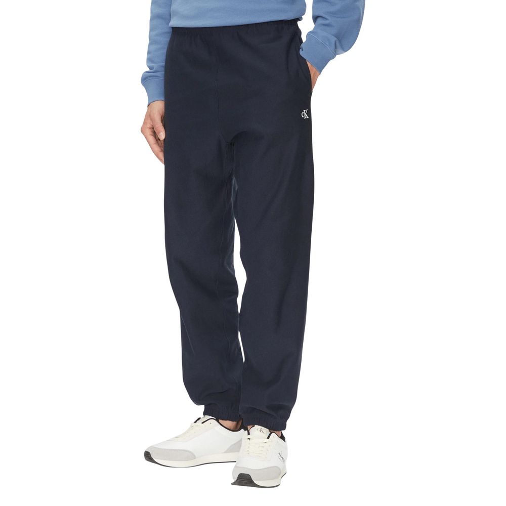Calvin Klein Jeans Blaue Baumwoll-Jogginghose (Trainingshose)