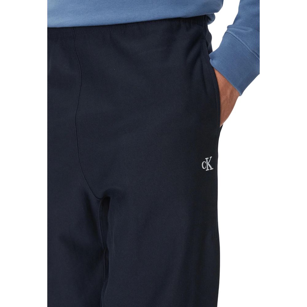 Calvin Klein Jeans Blaue Baumwoll-Jogginghose (Trainingshose)
