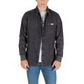 Calvin Klein Jeans Schwarzes Denim-Hemd