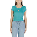 Calvin Klein Jeans Blaues Baumwoll-T-Shirt