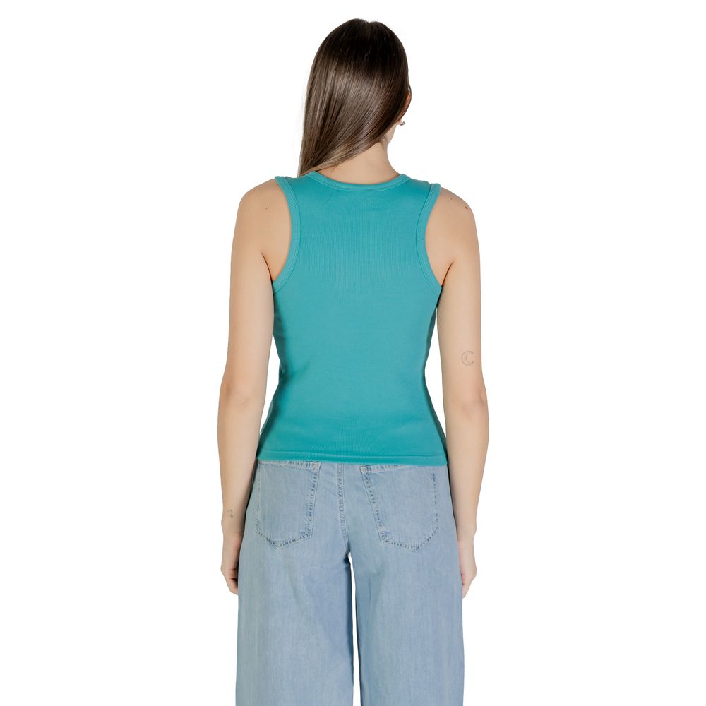 Calvin Klein Jeans Blaues Baumwoll-Top