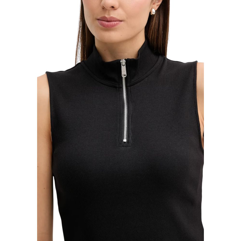 Calvin Klein Jeans Schwarzes Baumwoll-Top