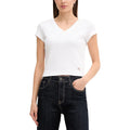 Calvin Klein Jeans Weißes Baumwoll-T-Shirt