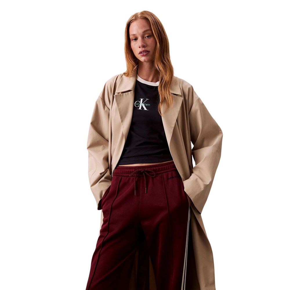 Calvin Klein Jeans Bordeaux Baumwoll-Jogginghose (Trainingshose)