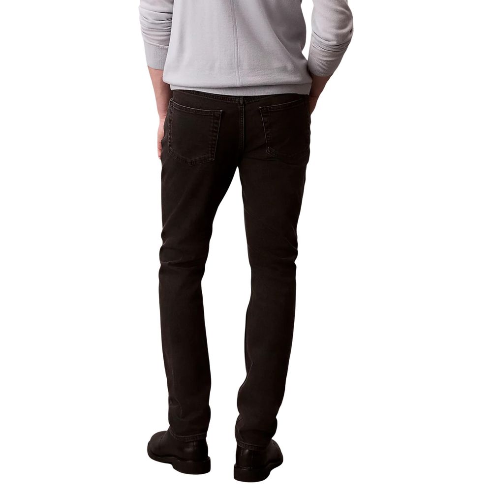 Calvin Klein Jeans Schwarze Skinny Jeans aus Baumwolle