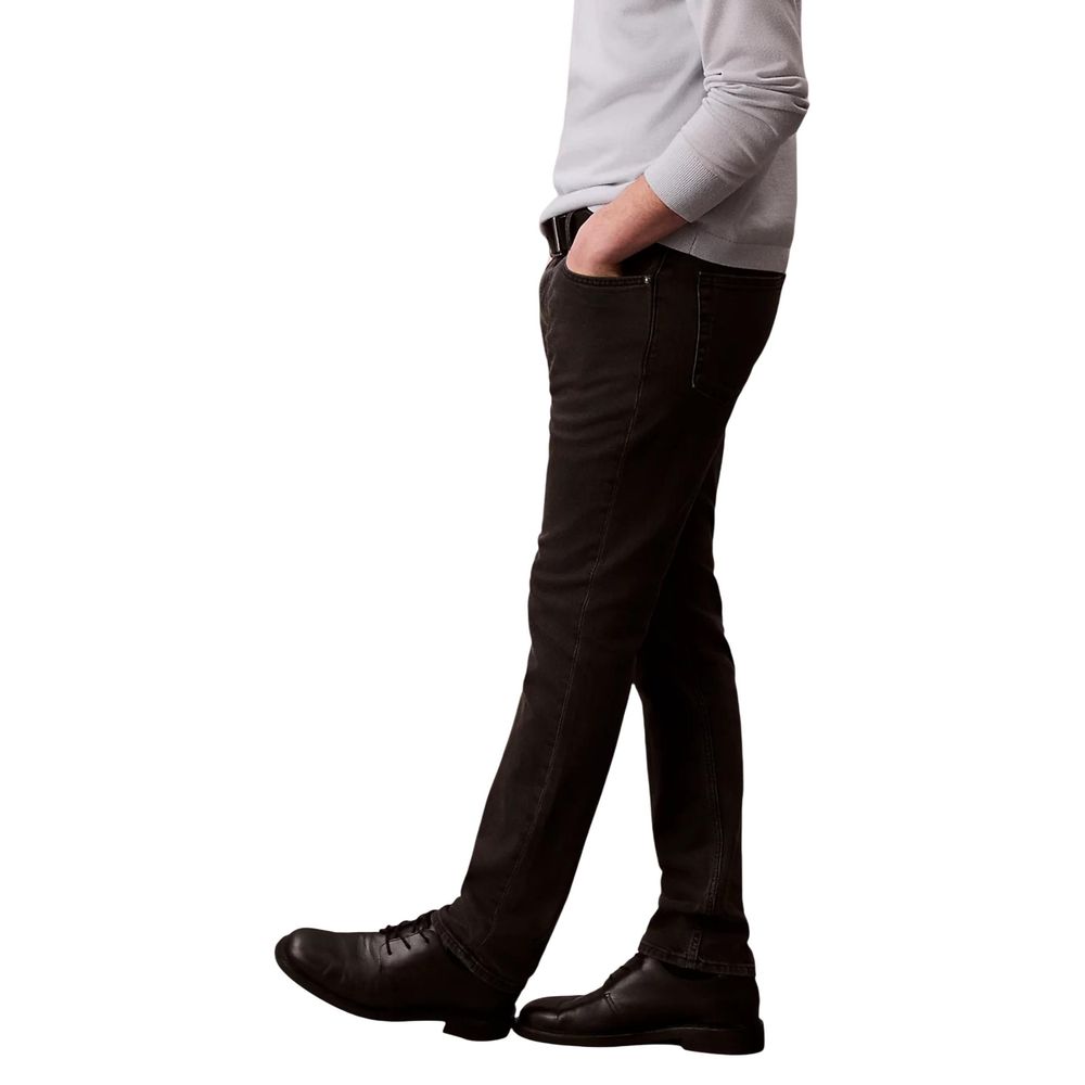 Calvin Klein Jeans Schwarze Skinny Jeans aus Baumwolle