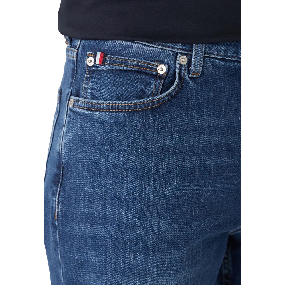 Tommy Hilfiger Blaue Jeans aus recycelter Baumwolle im Relaxed Fit