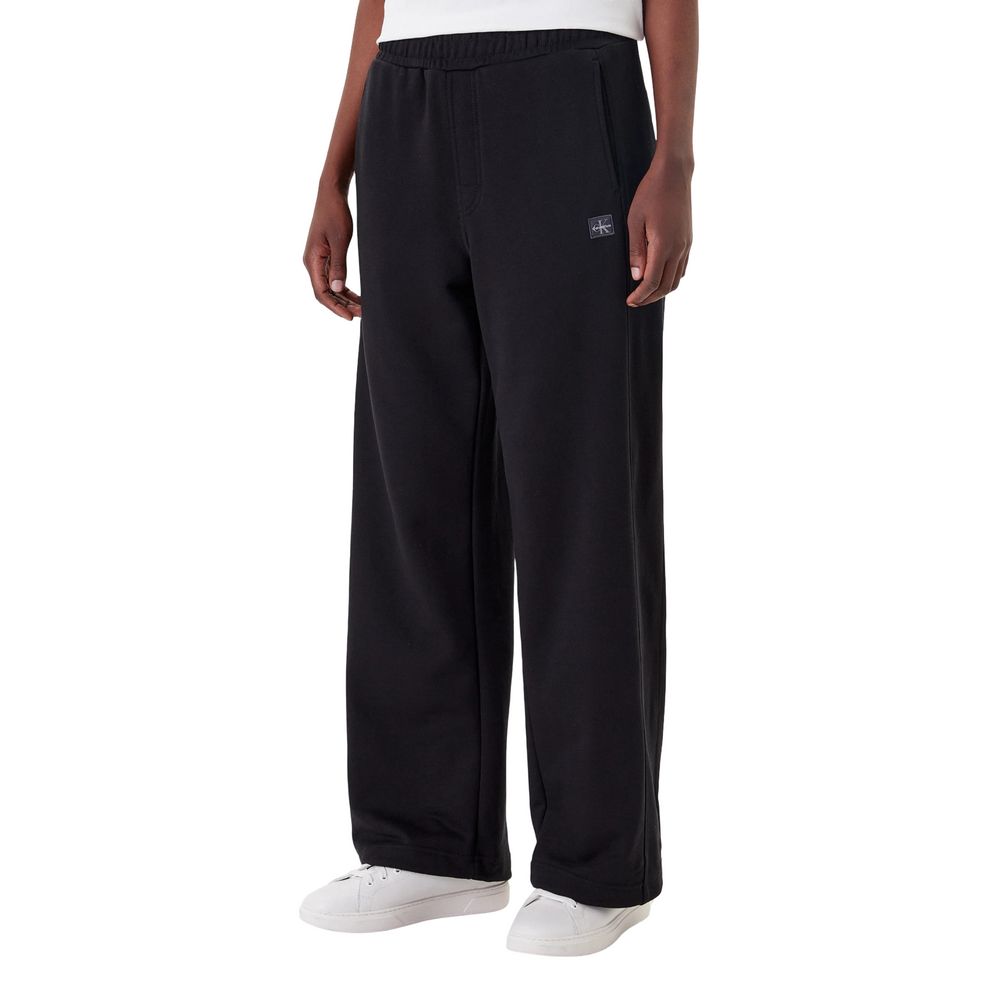 Calvin Klein Jeans Schwarze Baumwoll-Jogginghose (Trainingshose)