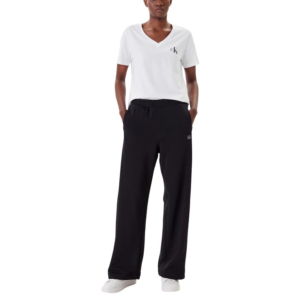 Calvin Klein Jeans Schwarze Baumwoll-Jogginghose (Trainingshose)