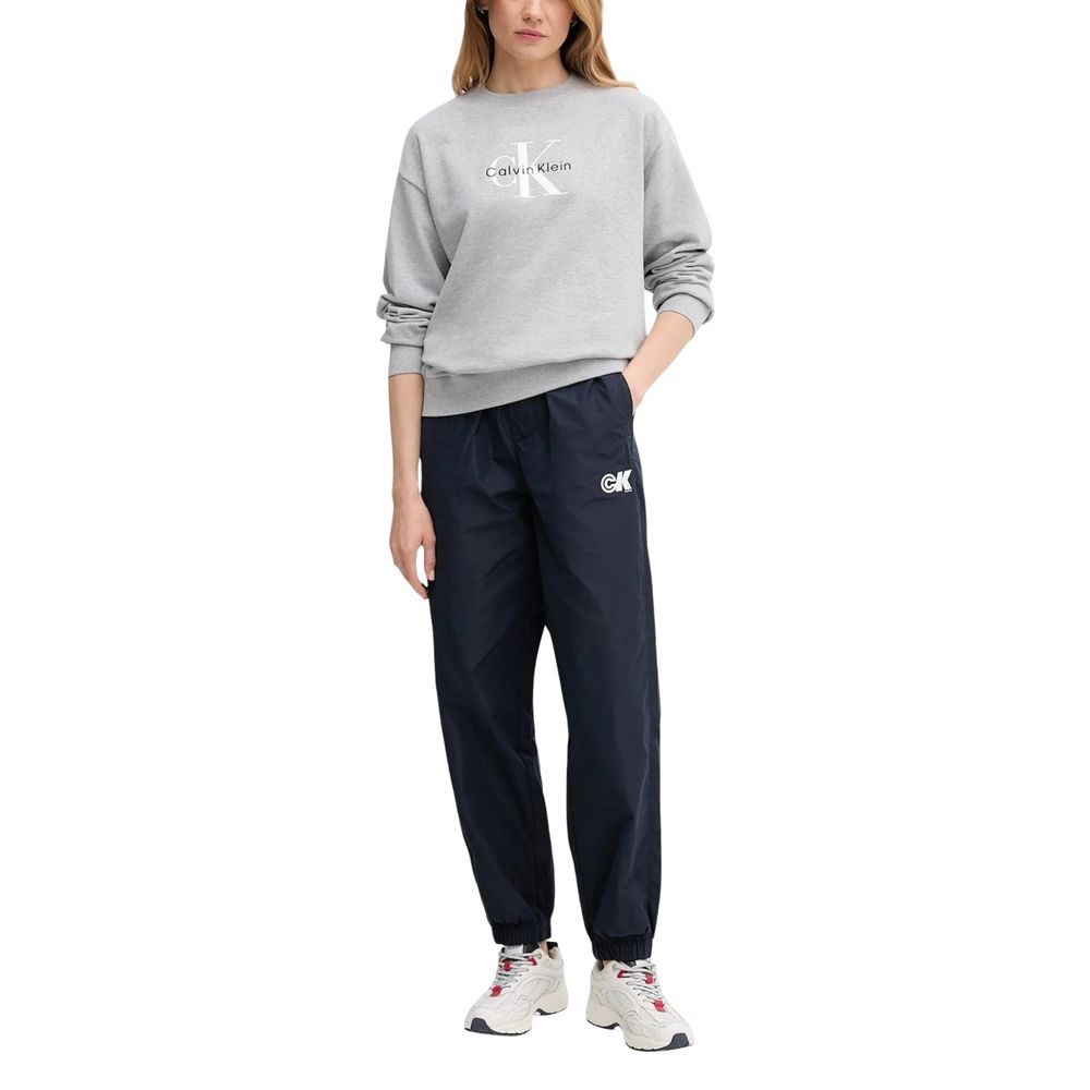 Calvin Klein Jeans Blaue Jogginghose aus recyceltem Polyester (Trainingshose)