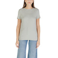 Guess Active Grünes Baumwoll-T-Shirt