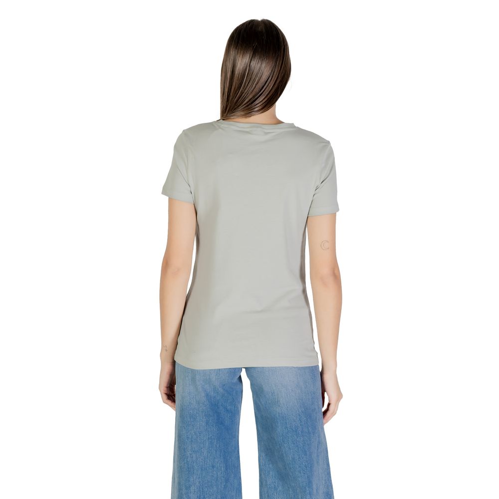Guess Active Grünes Baumwoll-T-Shirt