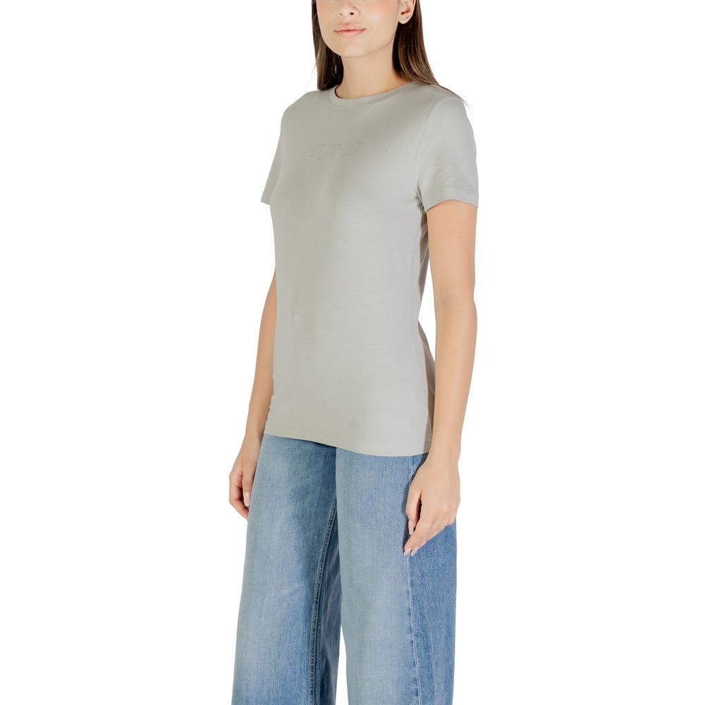 Guess Active Grünes Baumwoll-T-Shirt
